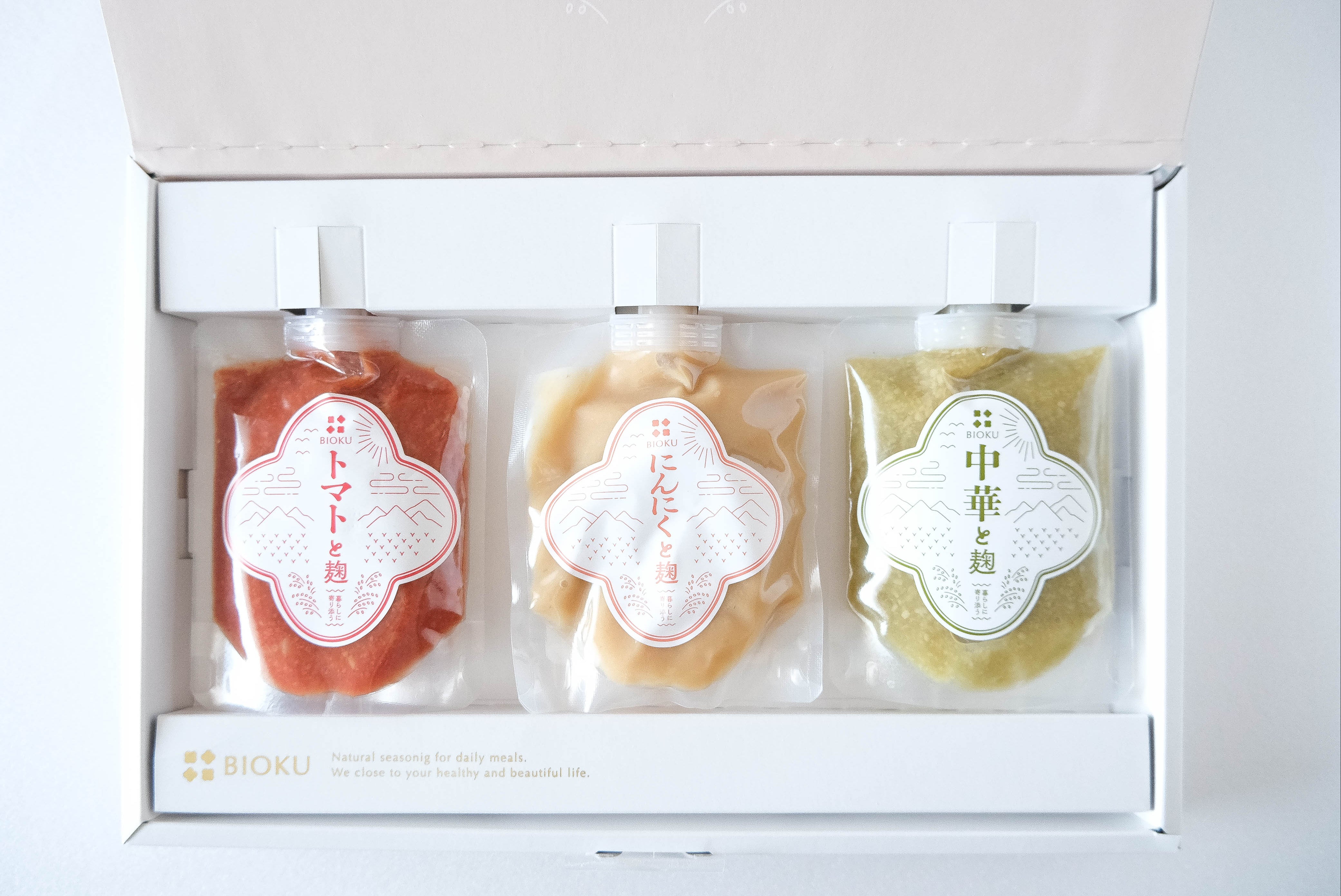 麹の贅沢生酵素とFLOR FURORAのセット 大切な方へのギフトに】3種の「と麹調味料」セット – 発酵ブランド BIOKU