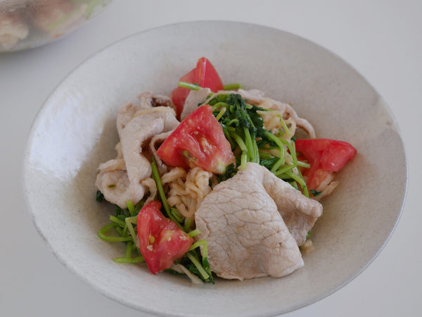 中華麹の豚しゃぶサラダ
