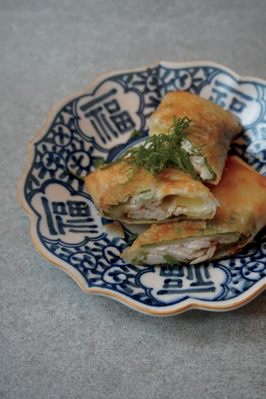 梅味噌春巻き