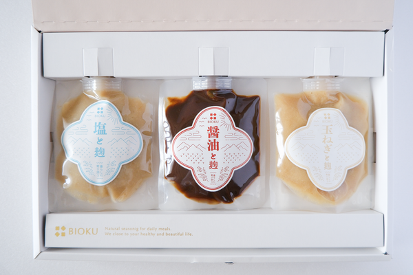 【大切な方へのギフトに】3種の「と麹調味料」セット　